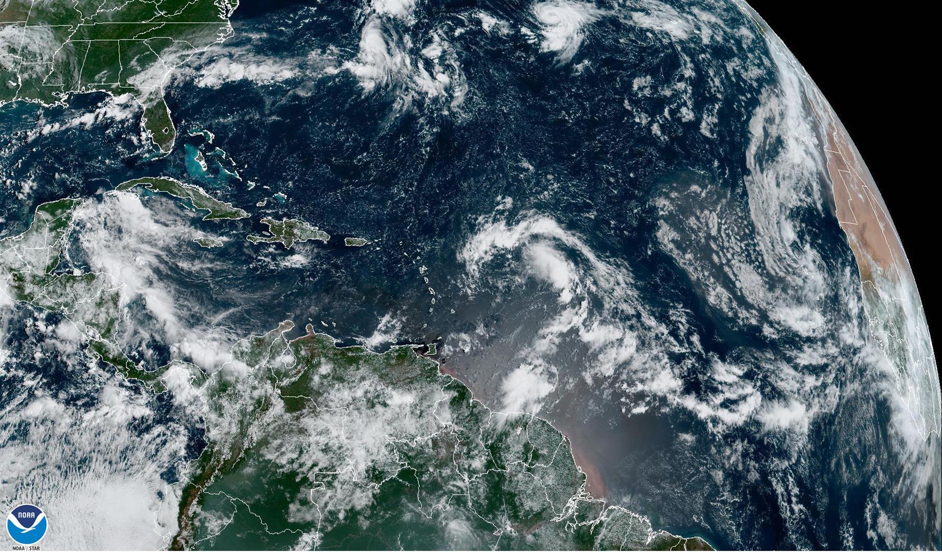 Se forma Danielle la cuarta tormenta tropical de 2022 en el Atlántico