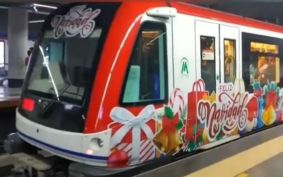 Horario especial del Metro y Teleférico de SD durante Navidad