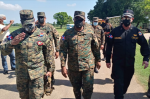 Nuevas autoridades del Ejército Dominicano supervisan seguridad en la frontera 