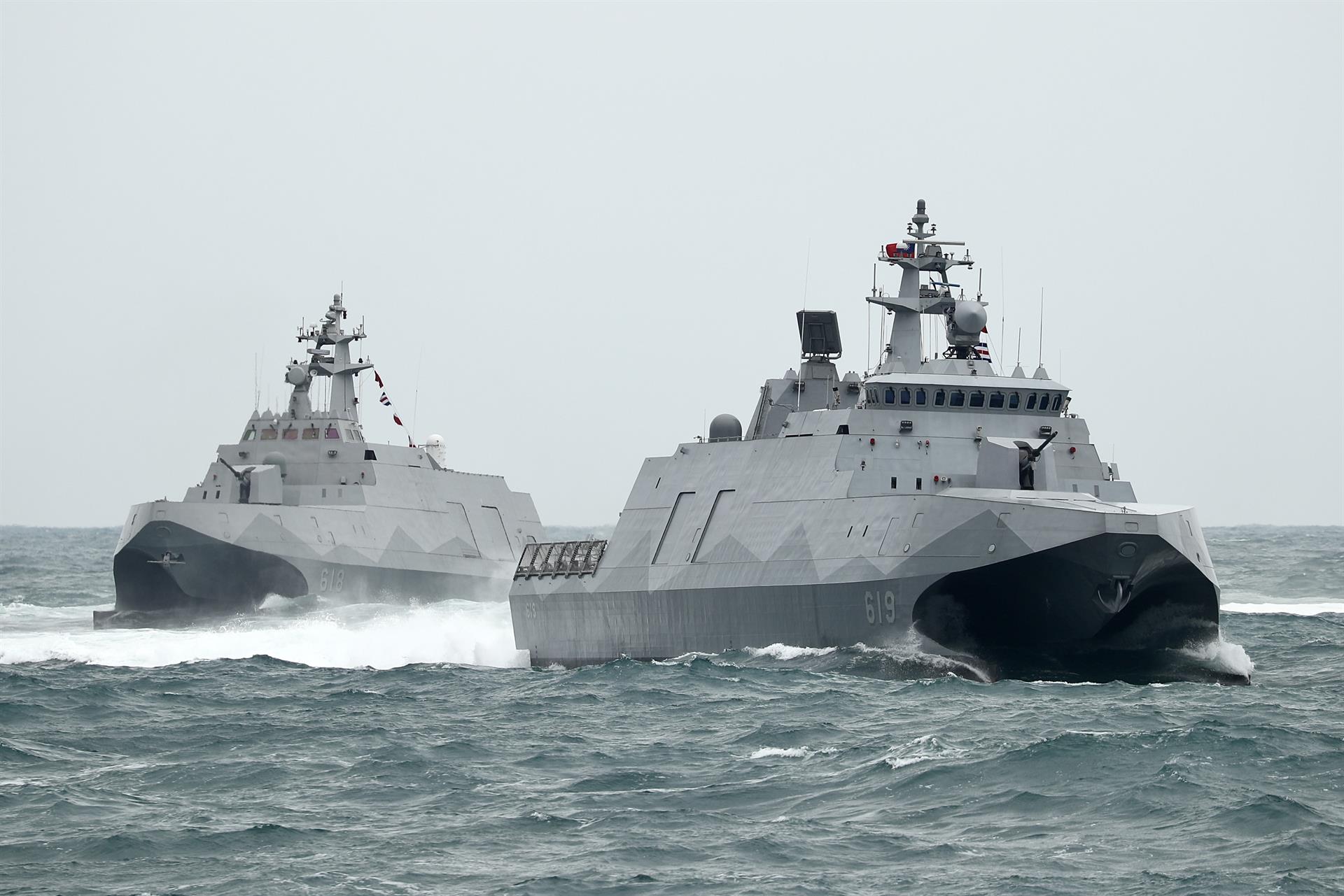 China confirma nuevas maniobras militares en torno a Taiwán