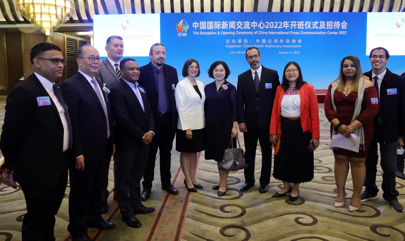China realiza apertura oficial de programa de comunicación 2022 con periodistas de 35 países