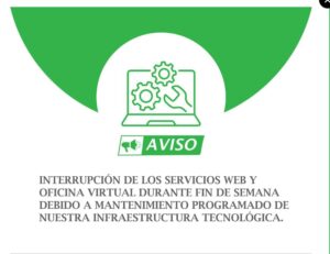 DGII anuncia interrupción oficina virtual por mantenimiento programado