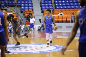 Jhery Matos, de la preselección nacional de baloncesto de mayores.