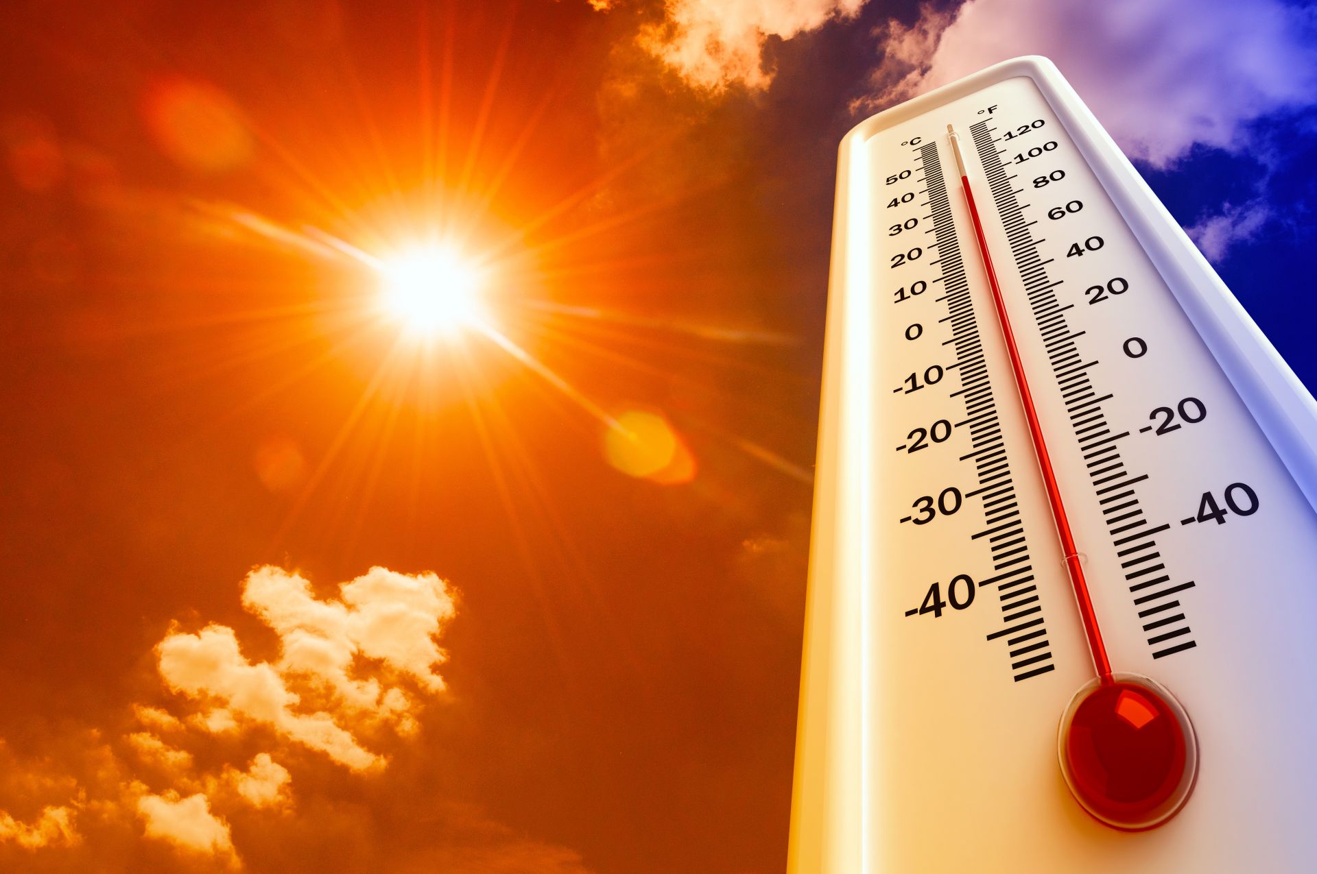 Continúa la temperatura calurosa; aguaceros sobre algunas provincias