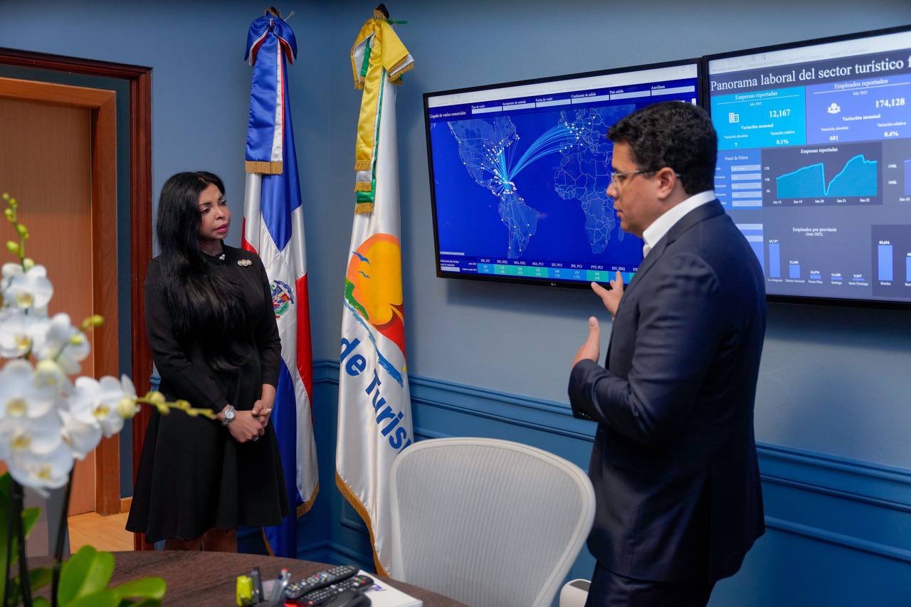 David Collado y Gabinete de Turismo se reúnen con Yeny Berenice