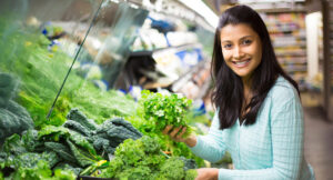 Ser feliz gracias a una dieta rica en vegetales