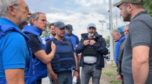 Equipo de la ONU ingresa a central nuclear ucraniana