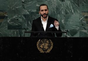 Bukele recalca que el formato de la Asamblea General de la ONU es 
