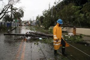 Puerto Rico: medio millón de personas sin agua tras paso del huracán Fiona