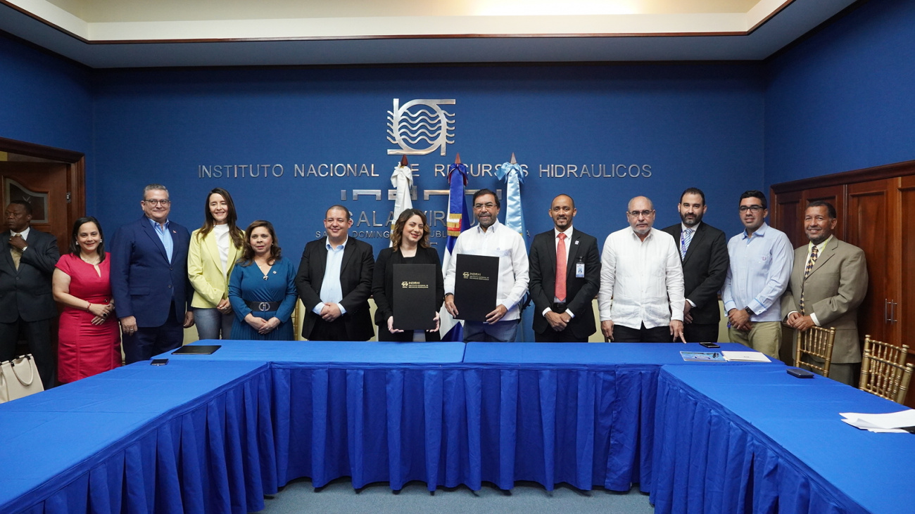 Indrhi y Supérate pactan desarrollar proyectos a favor del sector agrícola