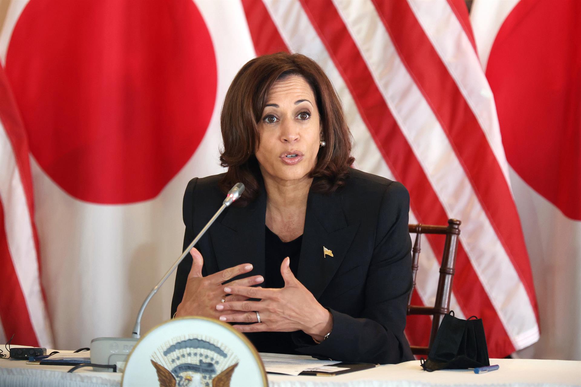 Kamala Harris acusa a China de "intimidar" a sus vecinos y reafirma su compromiso con Taiwán