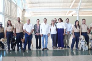Agricultura implementa unidad canina en el Aeropuerto Internacional del Cibao 