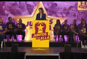 Margarita Cedeño recibe el apoyo del movimiento 