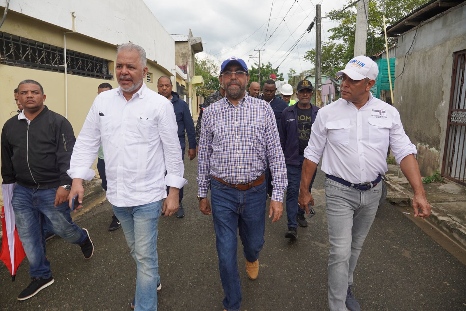 INDRHI y EGEHID evalúan impactos de Fiona en obras hidráulicas de Bajo Yuna