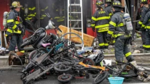 Nueva York: explosión de baterías de vehículos  deja cuatro muertos