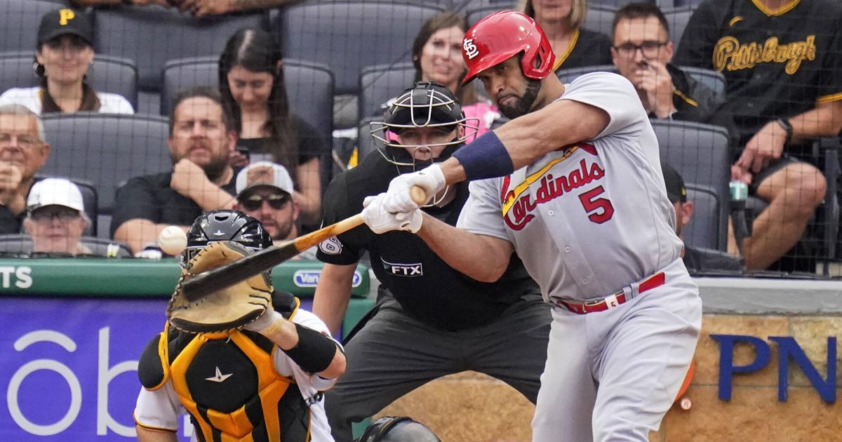 El destacado beisbolista dominicano Albert Pujols se mantiene enfocado en su meta de llegar a los 700 home run
