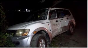Un conductor herido tras perder el control de su jeepeta en Barahona