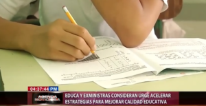 EDUCA y exministras consideran urge acelerar estrategias para mejorar calidad educativa 