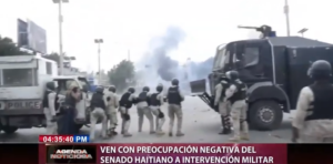 Ven con preocupación negativa del Senado haitiano a intervención militar  