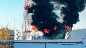 Se incendia un depósito de petróleo en la región rusa de Bélgorod tras un ataque
