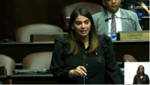 Diputada peledeísta se queja en el Congreso por apagones que afectan al país