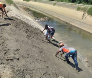 Indrhi y Coraasan avanzan a buen ritmo trabajos de reparación por avería en el canal UFE 