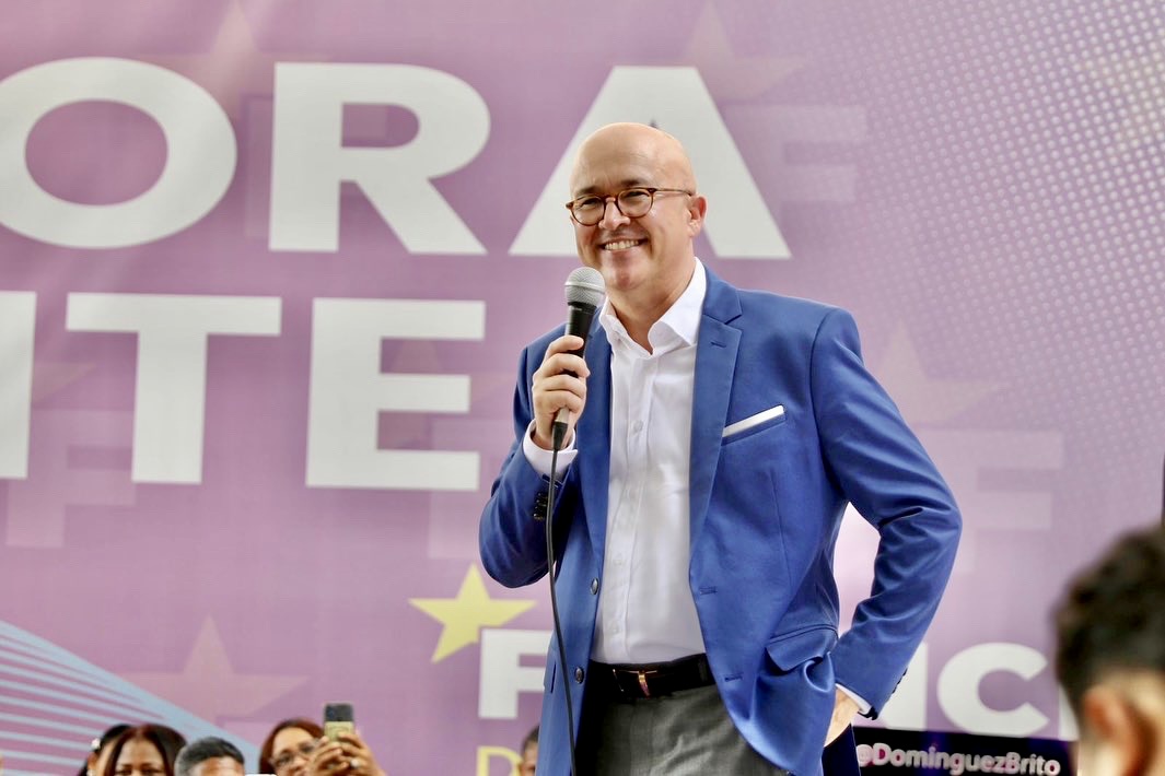 Francisco Domínguez Brito: “¡Llegó la hora! Ganaremos para el bien del partido y el país”.