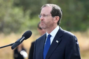 El presidente israelí, Isaac Herzog