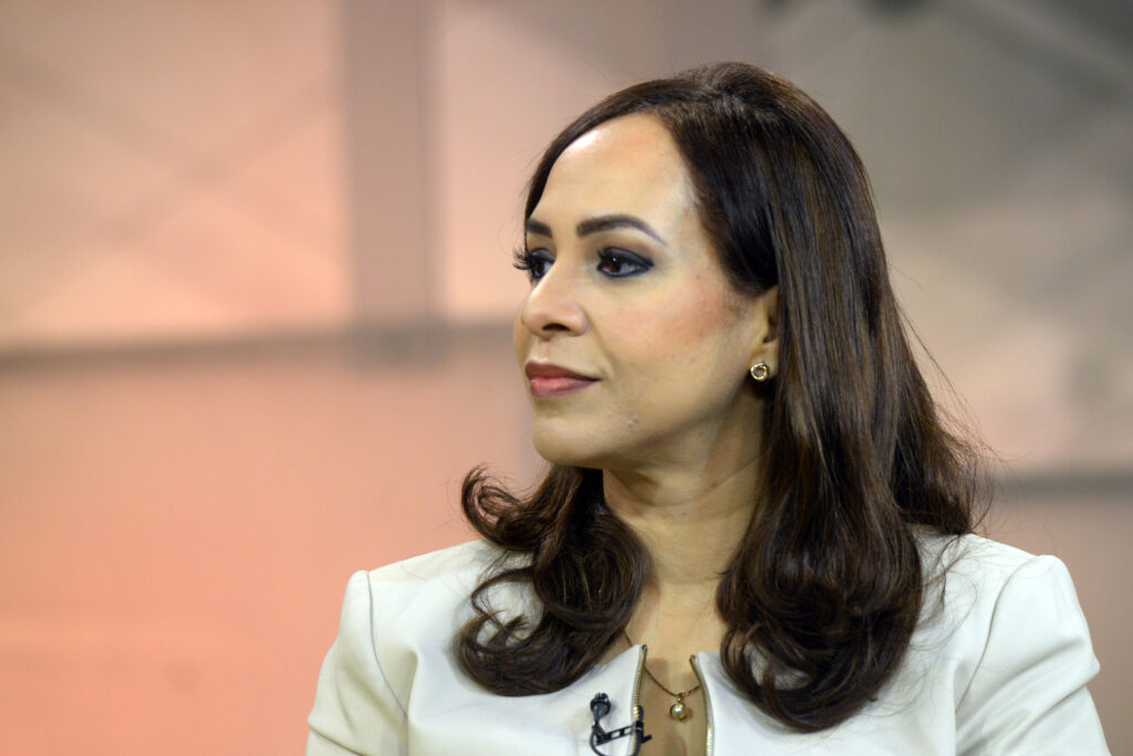 Karen Ricardo, aspirante presidencial del PLD