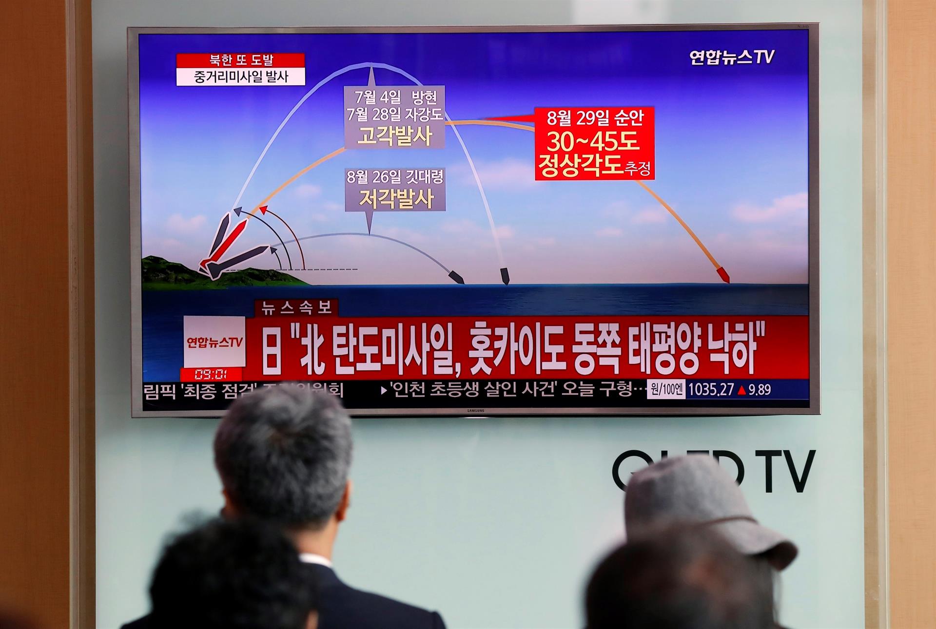 Kim Jong-un supervisa un nuevo test con misiles de crucero de largo alcance