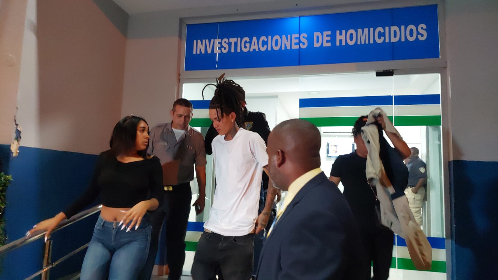 Onguito Wa se entregó la noche de este sábado a la Policía Nacional