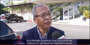 PLD prueba equipos que utilizará en consulta aspirantes presidenciales