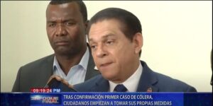 Tras confirmación primer caso de cólera, ciudadanos empiezan a tomar sus propias medidas