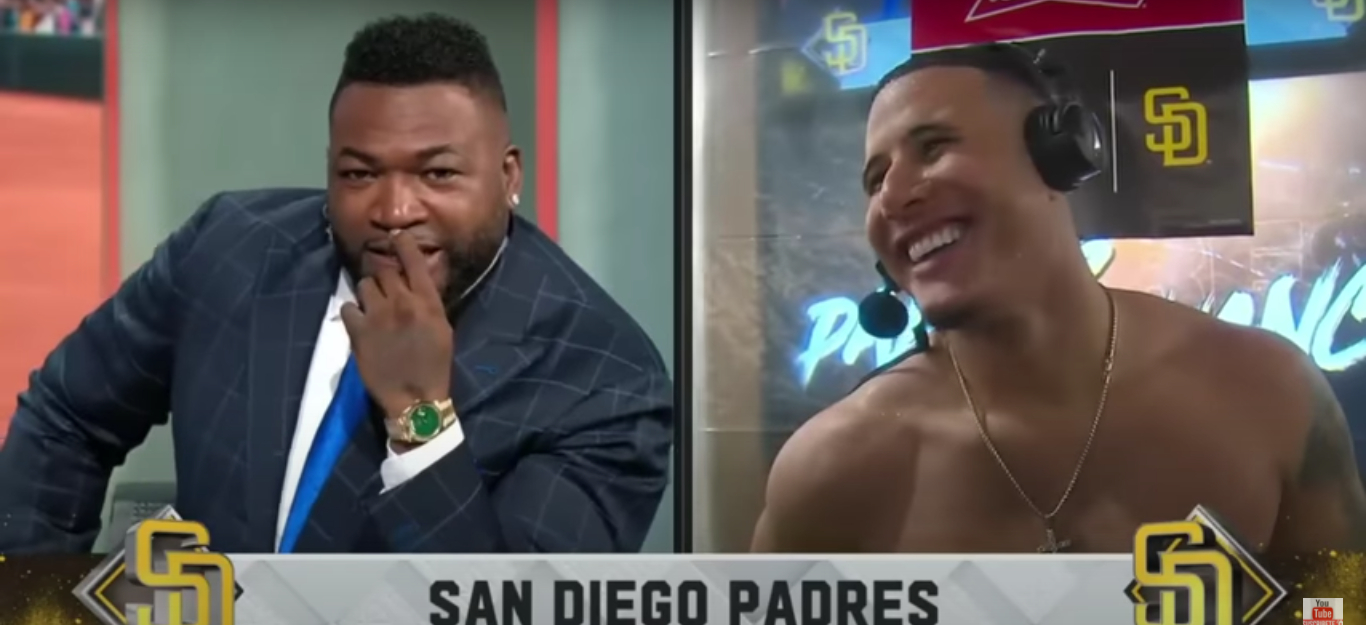 Manny Machado a David Ortiz: "¿Quién es tu papá ahora bebé?"