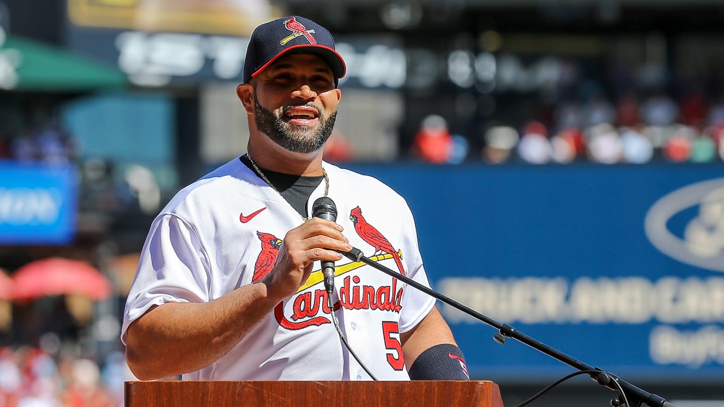 Albert Pujols gana Premio Musial 2022 por extraordinaria carrera en los Cardenales