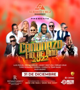 Anuncian el “Cañonazo de fin de año” en el hotel Jaragua