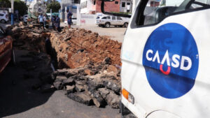 CAASD soluciona avería y restablece servicio de agua en varios sectores