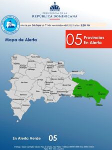 COE descontinúa alerta verde para dos provincias
