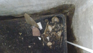 PN y PM investigan hallazgo osamenta de mujer dentro cisterna en carretera Santiago Rodríguez-Mao 