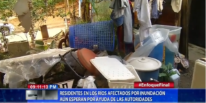Residentes en Los Ríos afectados por inundación aún esperan por ayuda de las autoridades 