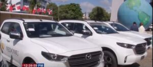  FEDOMU recibe 10 camionetas donadas por el Gobierno 
