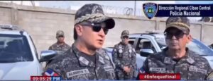 Director de la Policía pide a delincuentes dejar a la población tranquila
