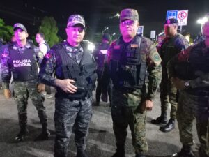 Director PN y comandante general del Ejército encabezan recorrido preventivo en el Distrito Nacional