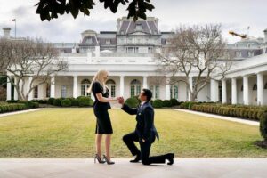 La hija del expresidente Trump se casa en Mar-a-Lago