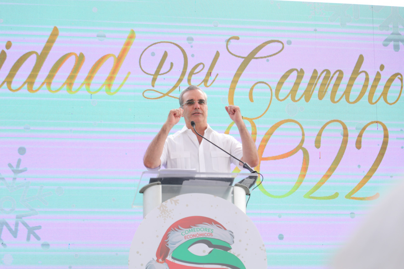 Presidente Abinader lanza operativo Navidad del Cambio