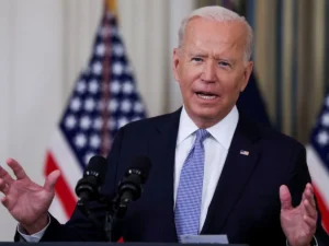 Joe Biden le responde a Trump tras anunciar su precandidatura para  2024 