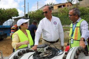 Director general de Coraasan supervisa trabajos realizados 