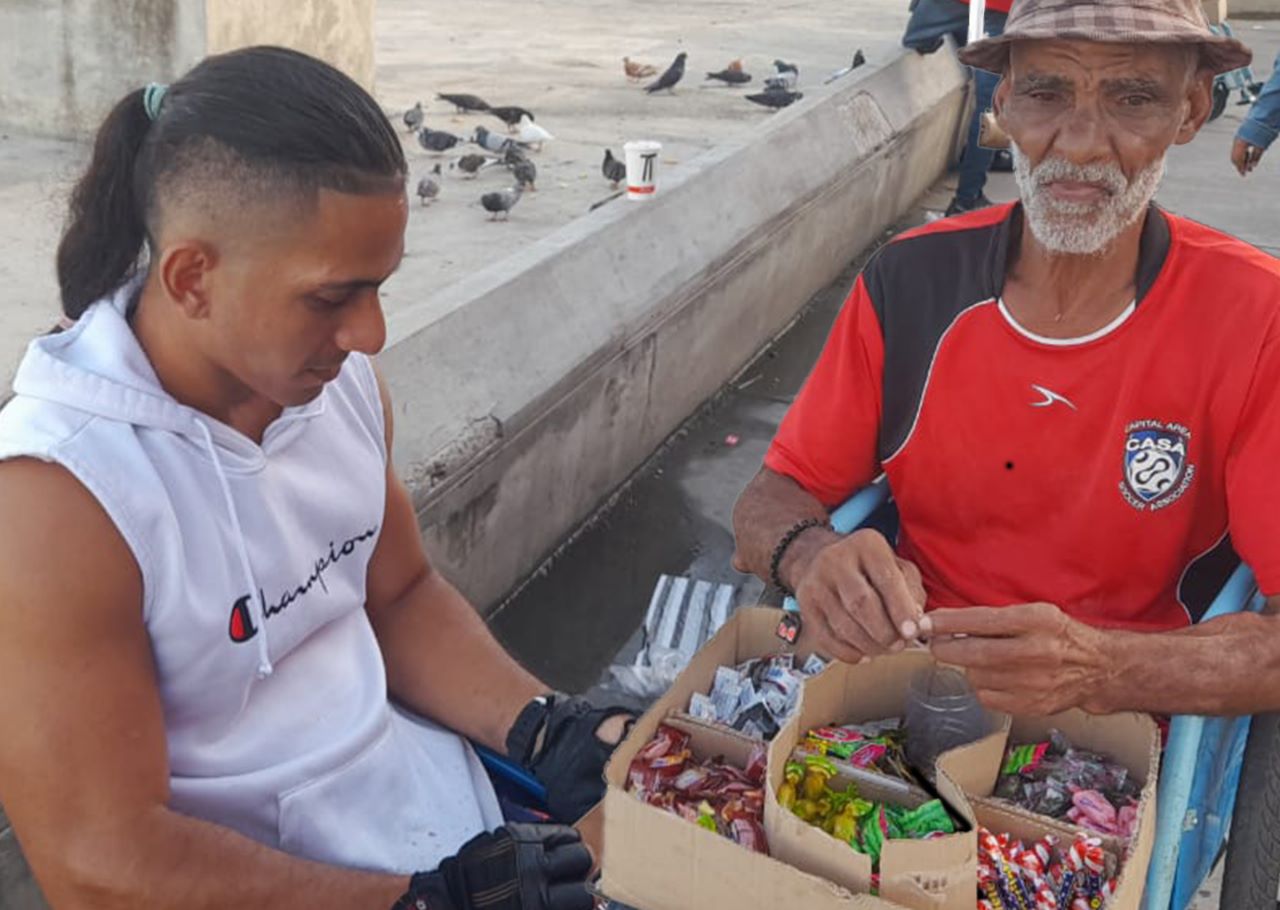 Venta ambulante el refugio de los desempleados