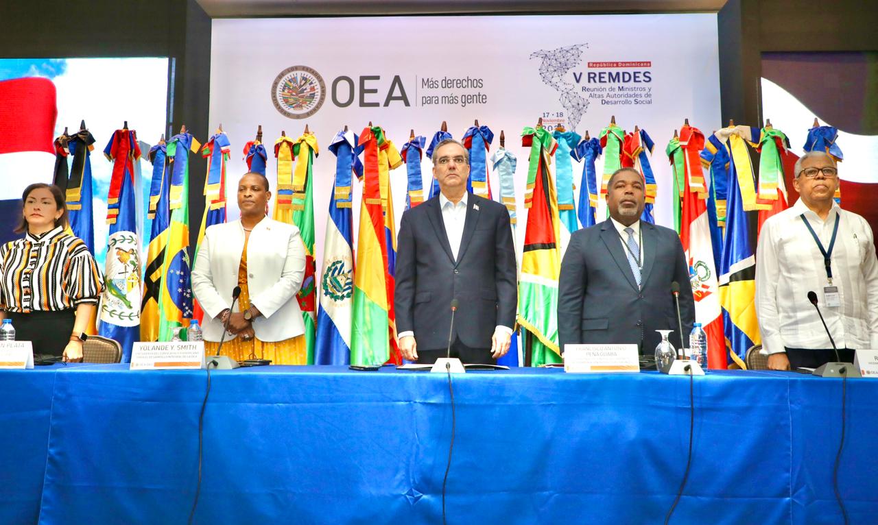Presidente Abinader exhorta a países de la OEA encarar crisis para asegurar sostenibilidad y mejorar calidad de vida de ciudadanos