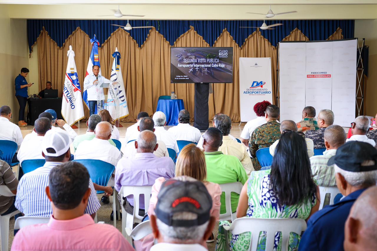 Departamento Aeroportuario realiza segunda vista pública a aeropuerto Cabo Rojo